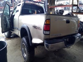 2002 TOYOTA TUNDRA, GOLD, SR5 MODEL, 4.7L, AT, 2WD.  Z25253